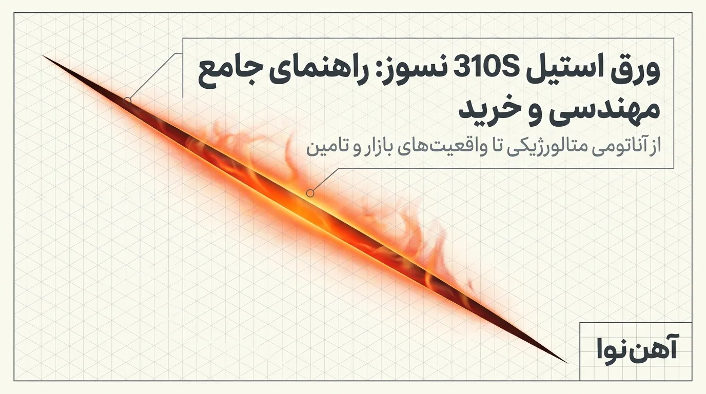ورق استیل 310s