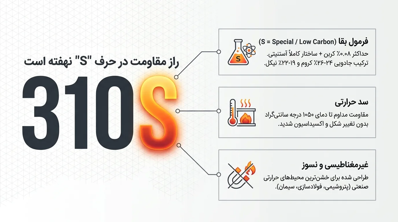 ورق استیل 310S چیست؟