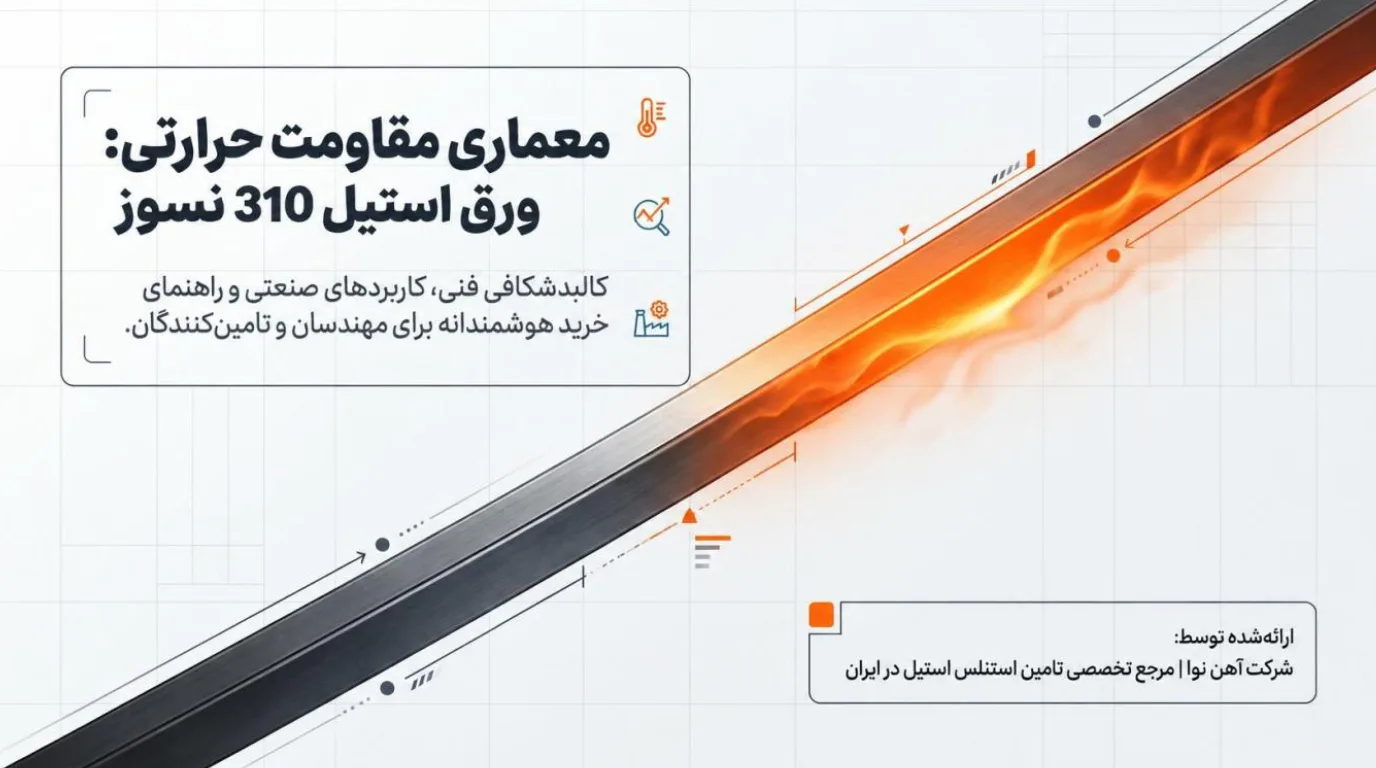ورق استیل 310