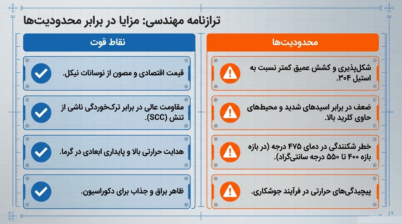 مزایا و معایب ورق استیل 430