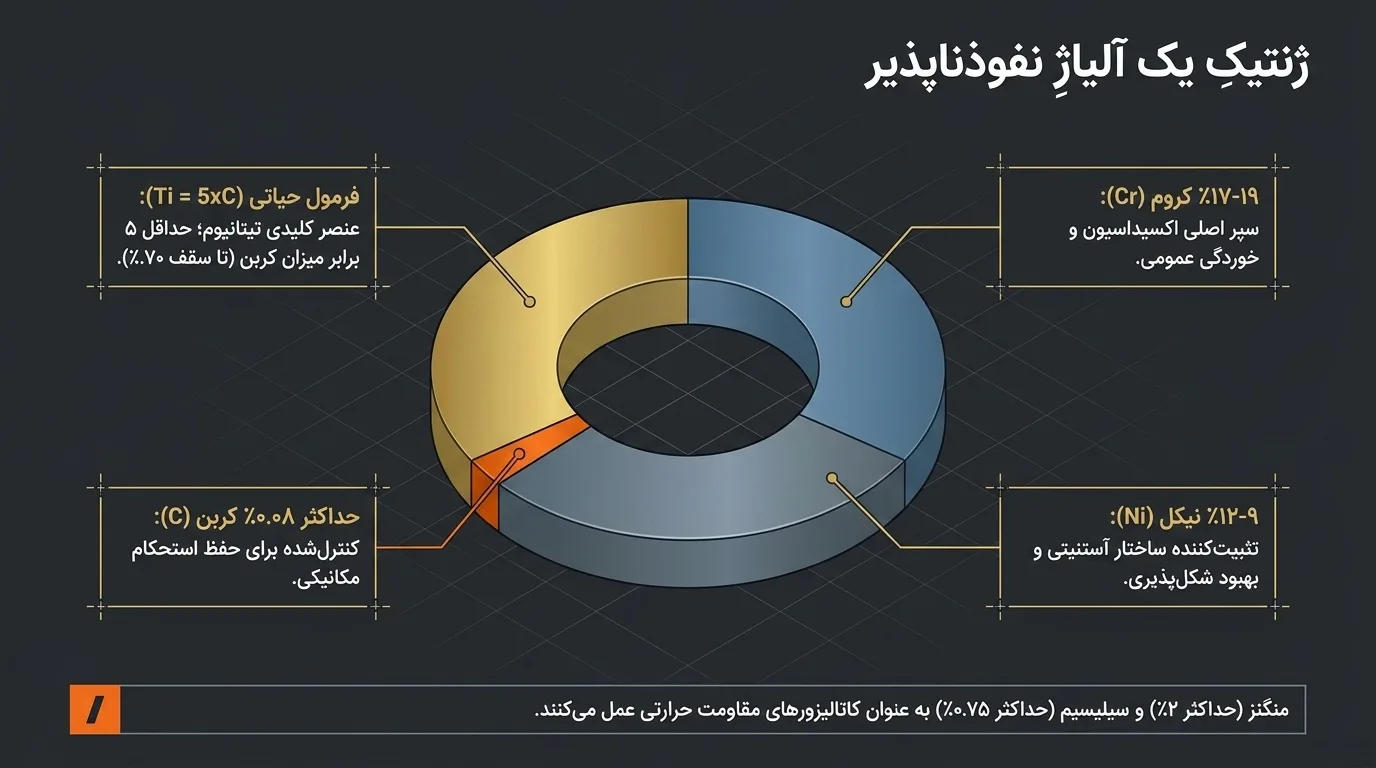 خواص فیزیکی ورق استیل 321