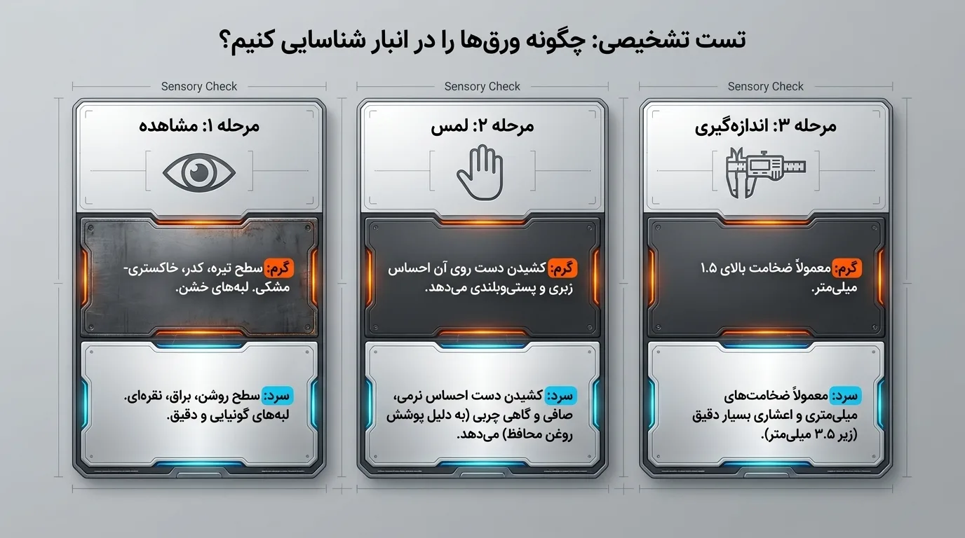 نکات مهم در خرید ورق نورد سرد و گرم