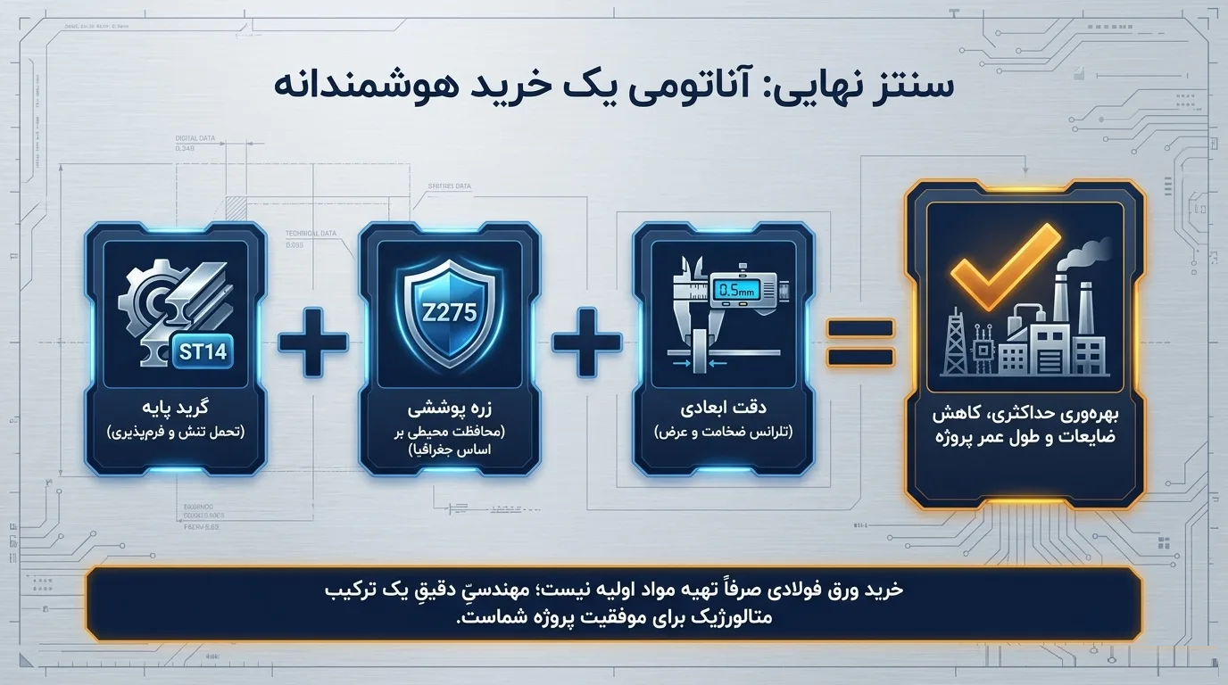 بازار ورق سرد و پوشش‌دار در ایران