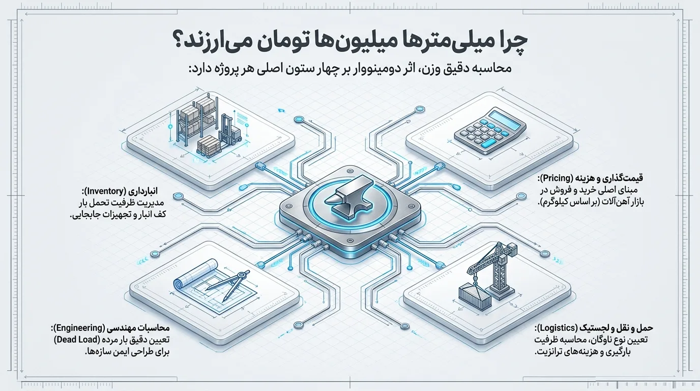 محاسبه وزن ورق چیست و چرا اهمیت دارد؟