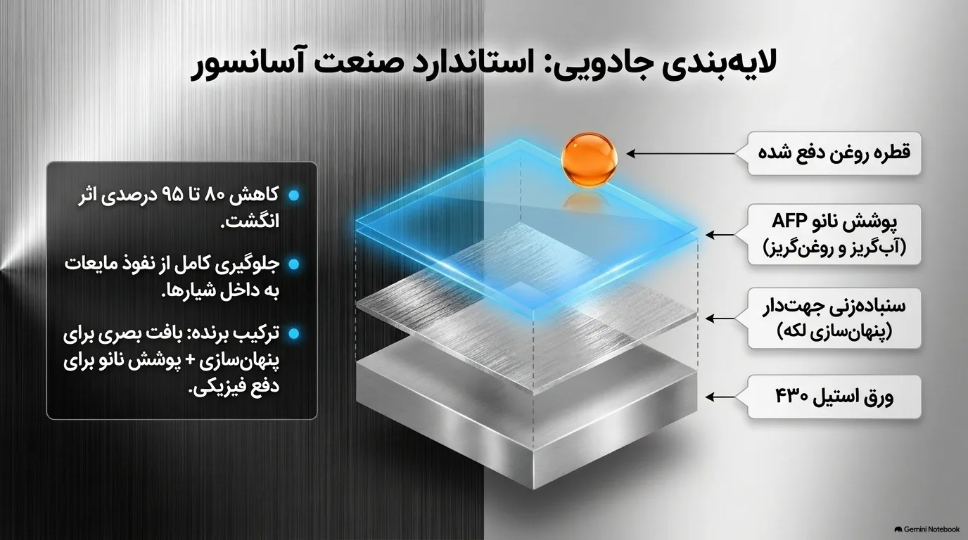 تأثیر جذب لک بر خوردگی بلندمدت