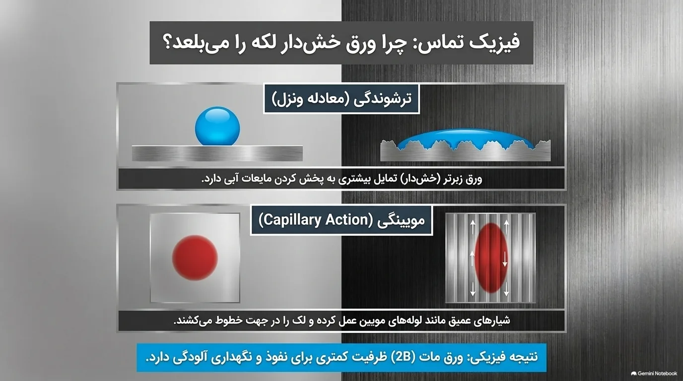 تستهای عملی با مواد مختلف