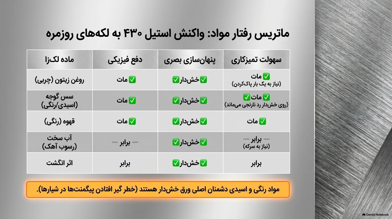 تأثیر نوع لکه — طبقهبندی جامع